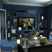 Free online html5 games - Dark Living Objects game - Games2rule 