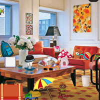 Free online html5 games - Hidden Objects-Colorful Room game - Games2rule 