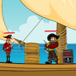 Free online html5 games - Pirates Attack game - Games2rule 