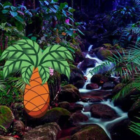 Free online html5 games - Aesthetic Blue Forest Escape HTML5 game - Games2rule
