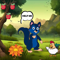 Aid Squirrel Suffering From Poisoning