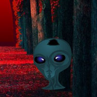 Alien Autumn Forest Escape HTML5