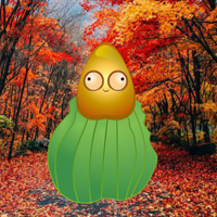 Autumn Pond Forest Escape HTML5