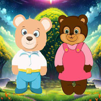 Free online html5 games - Bear Girlfriend Escape game - Games2rule