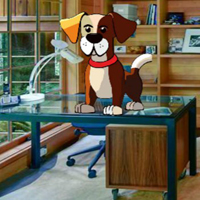 Cabin House Puppy Escape HTML5