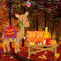 Free online html5 games - Camel Ready For Thanksgiving Party game - Games2rule
