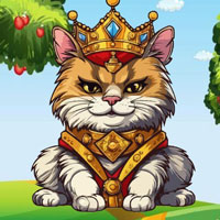 Free online html5 games - Cat King Escape game - Games2rule