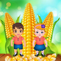 Free online html5 games - Corn Land Twins Escape game - Games2rule