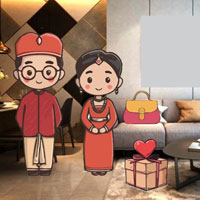 Couple Ready for  Wedding Function