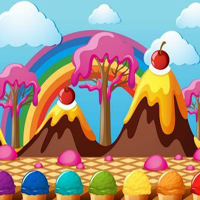 Delicious Candy Land Escape HTML5