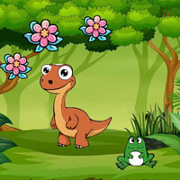 Free online html5 escape games - Dino Meet The Buddies