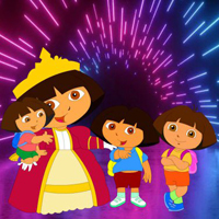 Free online html5 games - Dora Family Escape HTML5 game 