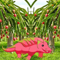 Free online html5 games - Dragon Fruit Animal Escape HTML5 game 