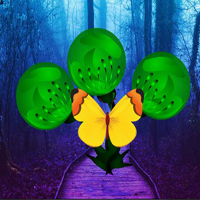 Free online html5 games - Enchanted Dark Jungle Escape HTML5 game - Games2rule