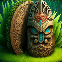 Free online html5 games - Enchanted Tiki Forest Escape HTML5 game - Games2rule