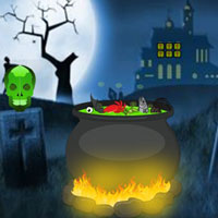 Escape From Pumpkin Cursed Man HTML5