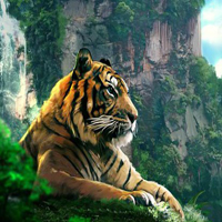 Free online html5 games - Escape From Tiger Forest HTML5 game - Games2rule