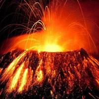 Escape From Volcano Erupting HTML5