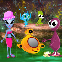 Free online html5 games - Escape Of Extraterrestrial Girl Escape game - Games2rule