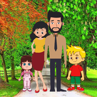 Free online html5 games - Family Escape From Forest game - Games2rule