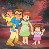 Free online html5 escape games - Family Escaped Enchanted Forest