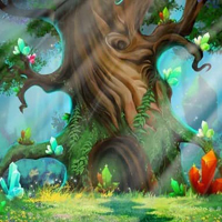 Free online html5 games - Fantastic Crystal Land Escape HTML5 game - Games2rule