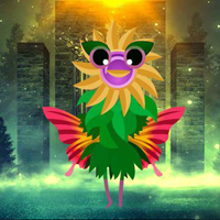 Free online html5 games - Fantasy Living Flower Escape game 