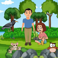 Free online html5 escape games - Father Aid The Wounded Girl