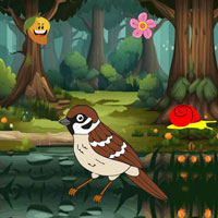 Free online html5 escape games - Find Hidden Sparrow Nest