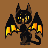Free online html5 games - Find The Halloween Cat Wings HTML5 game - Games2rule