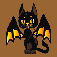 Free online html5 games - Find The Halloween Cat Wings HTML5 game - Games2rule