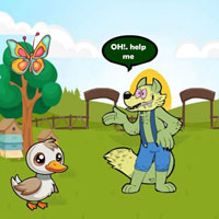 Free online html5 escape games - Fox Wants Yummy Grapes