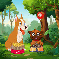 Free online html5 escape games - Give Meal To Hungry Dogs