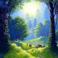 Free online html5 games - Glade Forest Escape HTML5 game - Games2rule