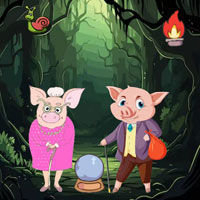 Free online html5 escape games - Grandma Goes To Find Grandpa