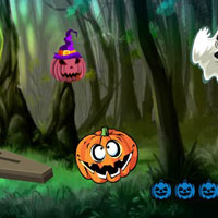 Free online html5 games - Halloween Darkest Forest Escape HTML5 game - Games2rule