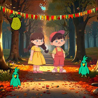 Free online html5 escape games - Kids Trapped Festival Village