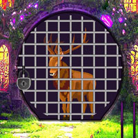 Free online html5 games - Magical Garden Reindeer Escape HTML5 game - Games2rule