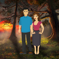 Free online html5 games - Mystery Jungle Couple Escape HTML5 game - Games2rule
