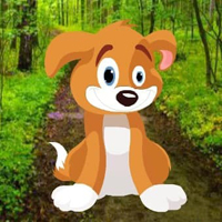Pretty Dog Forest Escape HTML5