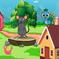 Free online html5 escape games - Rat  Helplessly  Stuck The Place