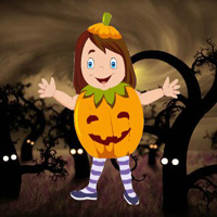 Free online html5 games - Rescue Cute Pumpkin Girl HTML5 game 