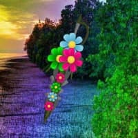 Free online html5 games - Rising Mangrove Forest Escape HTML5 game - Games2rule