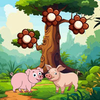 Save Trapped Siblings Piggy