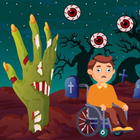 Scary Land Disabled  Boy Escape