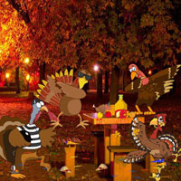 Free online html5 games - Thanksgiving Dancing Turkey Escape game - Games2rule