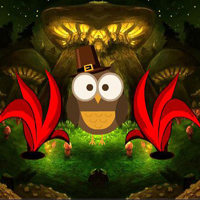 Free online html5 games - Thanksgiving Owl Escape game - Games2rule