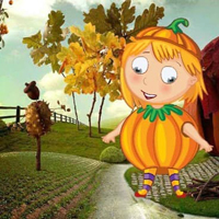 Free online html5 games - Thanksgiving Pumpkin Baby Escape HTML5 game 