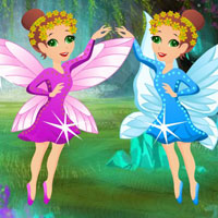 Free online html5 games - Twin Crystal Fairy Escape game - Games2rule