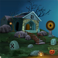 Free online html5 games - Games4Escape Halloween Cursed Princess Escape game - Games2rule 